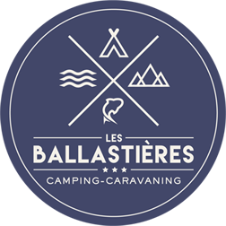 Logo camping Les Ballastières in Haute-Saône