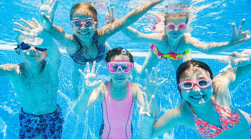 Schwimmbad im Wasserpark Ludolac 