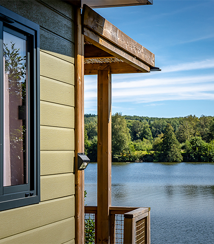 Vue extérieure du chalet cottage 35 m² 3 