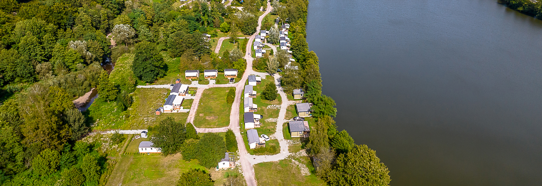 Die Campingplätze am Wasser, am Fuße der Südvogesen