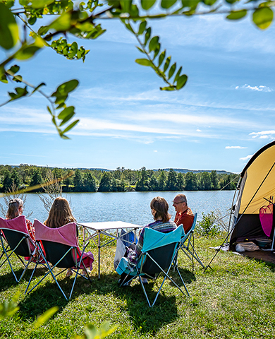 Les emplacements pour camping-car en Haute-Saône, du camping les Ballastières