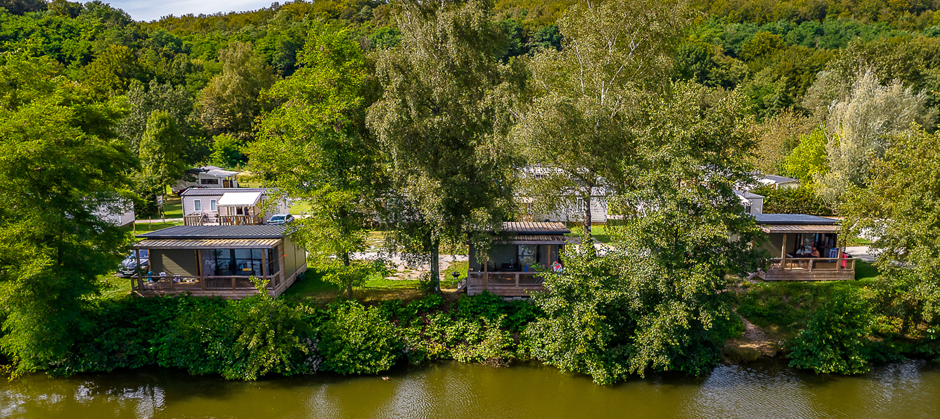 Het water van Ballastières in de Haute-Saône