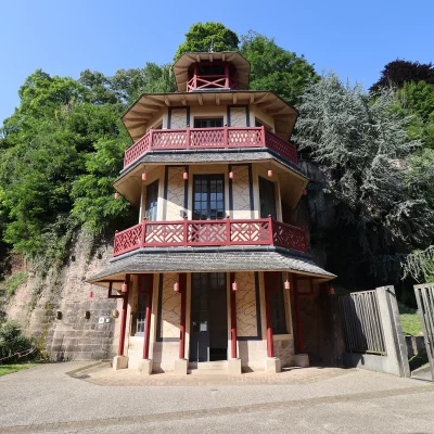 Pagode du Parc de la Fantaisie, Strasbourg.